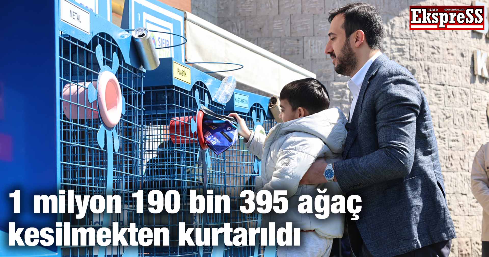 1 milyon 190 bin 395 ağaç kesilmekten kurtarıldı