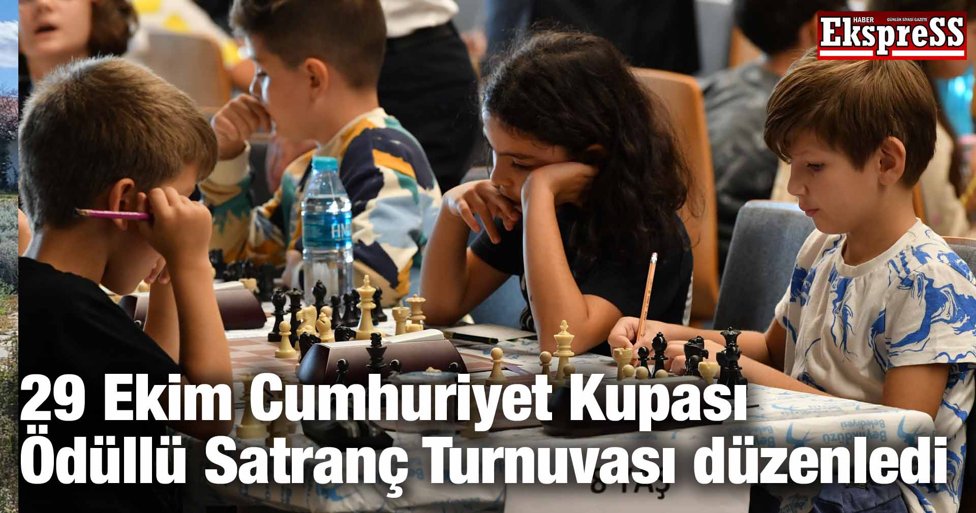 29 Ekim Cumhuriyet Kupası Ödüllü Satranç Turnuvası düzenledi