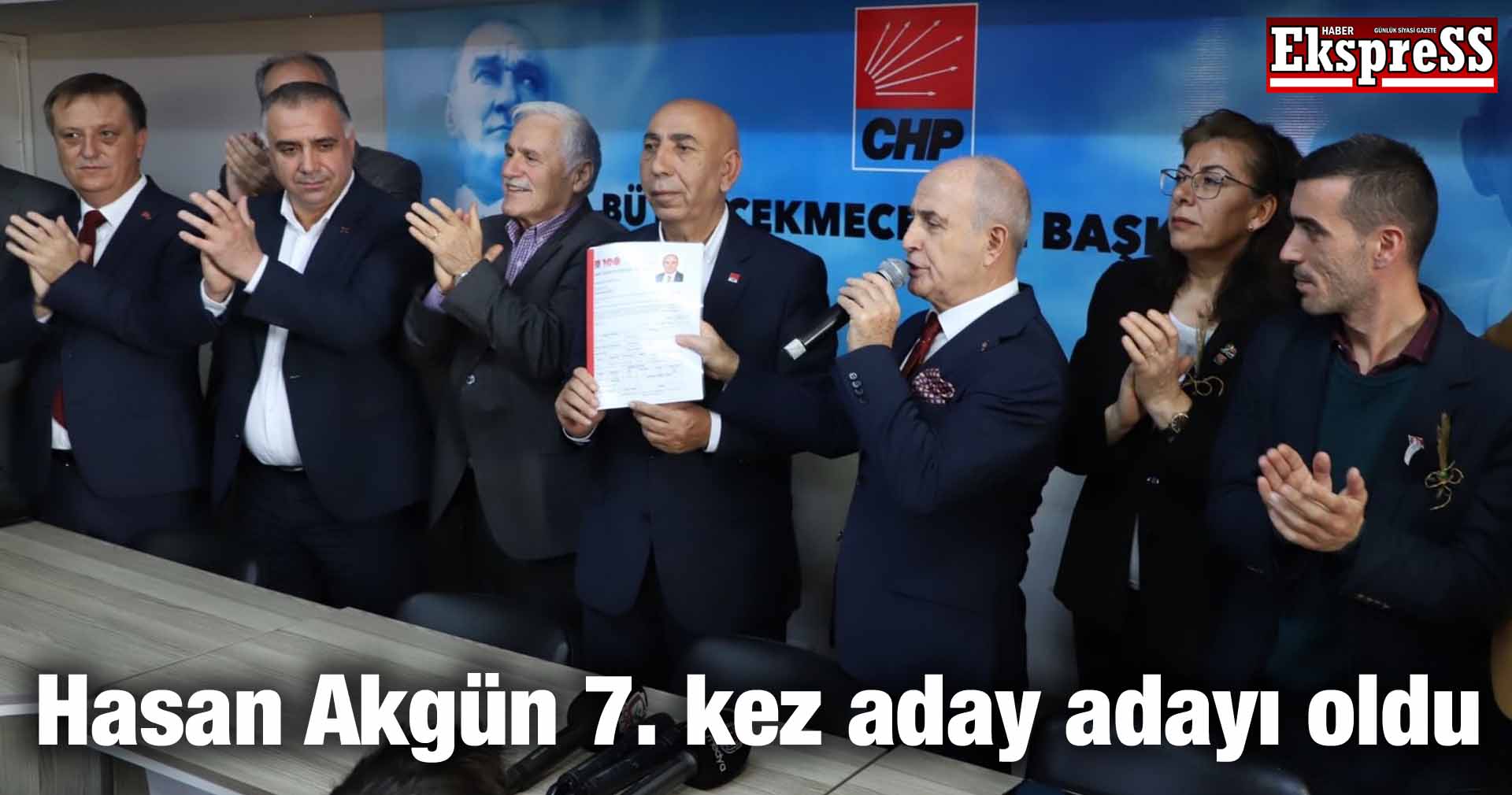 Hasan Akgün 7. kez aday adayı oldu