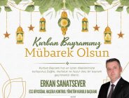 Erkan Sanatsever’den Kurban Bayramı mesajı