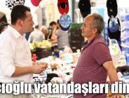 Balcıoğlu vatandaşları dinledi