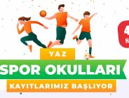 YAZ SPOR OKULLARININ KAYITLARI BAŞLIYOR