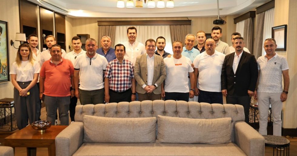 Balcıoğlu, Silivrispor yönetimini ağırladı