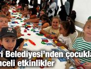 Silivri Belediyesi’nden çocuklara eğlenceli etkinlikler