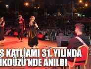 SİVAS KATLİAMI 31. YILINDA BEYLİKDÜZÜ’NDE ANILDI