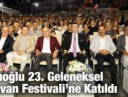 Balcıoğlu 23. Geleneksel Erguvan Festivali’ne Katıldı