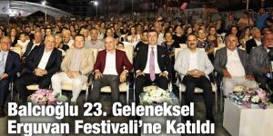 Balcıoğlu 23. Geleneksel Erguvan Festivali’ne Katıldı