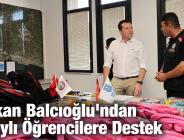 Balcıoğlu’ndan Hataylı Öğrencilere Destek