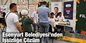 Esenyurt Belediyesi’nden İşsizliğe Çözüm