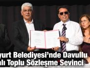 Esenyurt Belediyesi’nde Davullu Zurnalı Toplu Sözleşme Sevinci