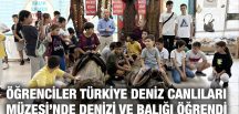 ÖĞRENCİLER TÜRKİYE DENİZ CANLILARI MÜZESİ’NDE DENİZİ VE BALIĞI ÖĞRENDİ