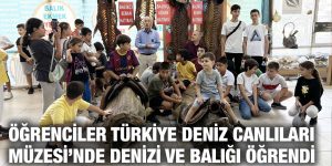 ÖĞRENCİLER TÜRKİYE DENİZ CANLILARI MÜZESİ’NDE DENİZİ VE BALIĞI ÖĞRENDİ