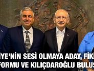 TÜRKİYE’NİN SESİ OLMAYA ADAY, FİKİR PLATFORMU VE KILIÇDAROĞLU BULUŞMASI