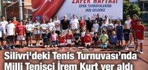 Silivri’deki Tenis Turnuvası’nda Milli Tenisçi İrem Kurt yer aldı