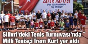 Silivri’deki Tenis Turnuvası’nda Milli Tenisçi İrem Kurt yer aldı