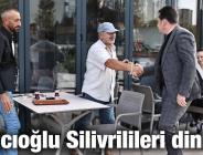 Balcıoğlu Silivrilileri dinledi