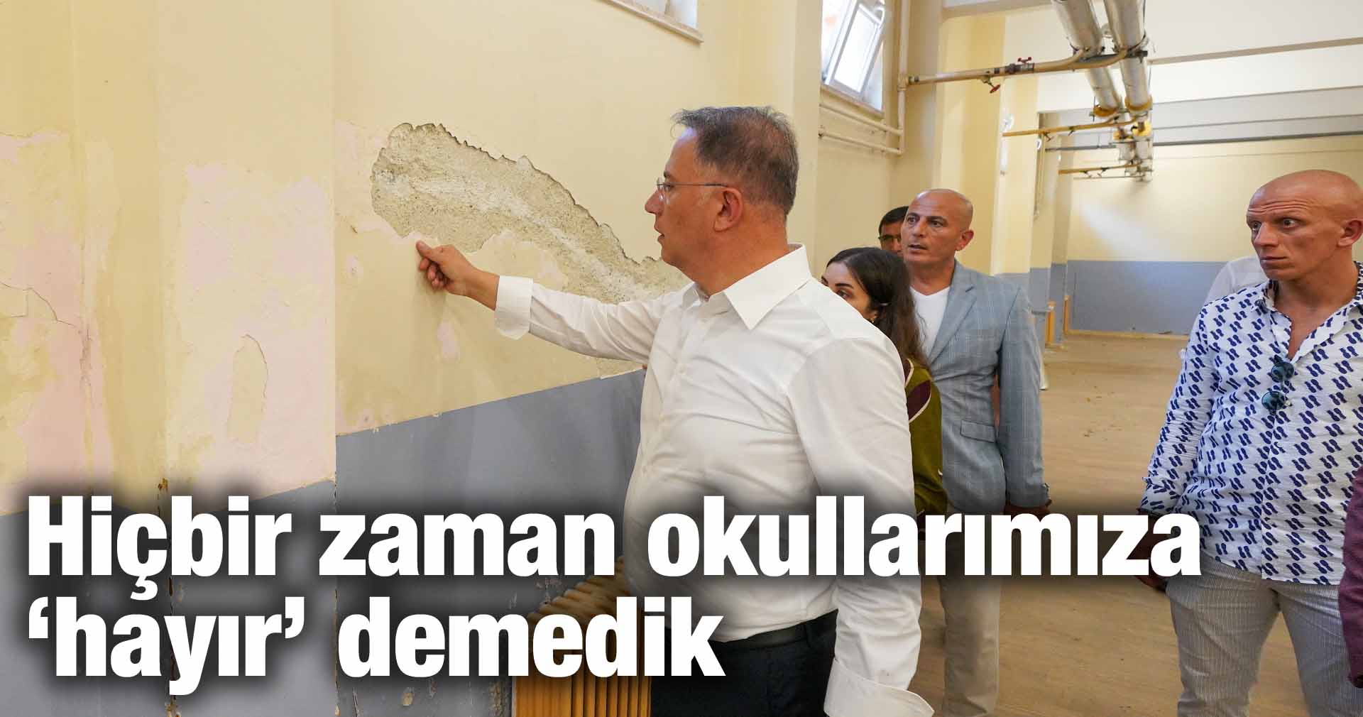 Çalık: Hiçbir zaman okullarımıza ‘hayır’ demedik