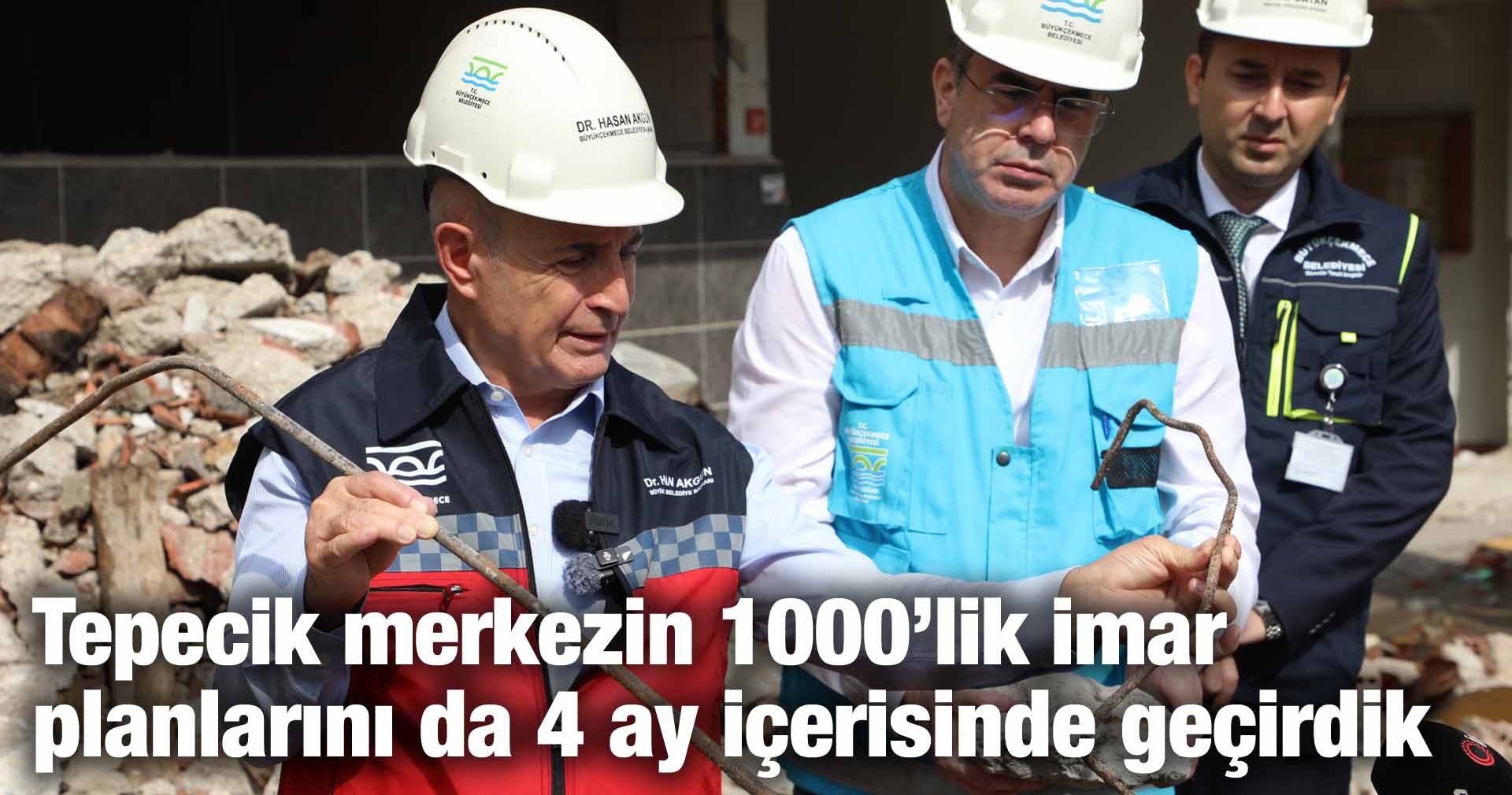 Tepecik merkezin 1000’lik imar planlarını da 4 ay içerisinde geçirdik