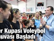 Zafer Kupası Voleybol Turnuvası Başladı