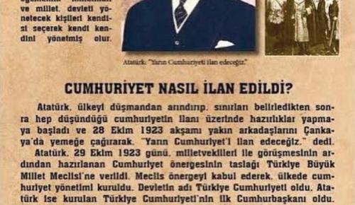 Erkan Sanatsever’den 29 Ekim Cumhuriyet Bayramı mesajı