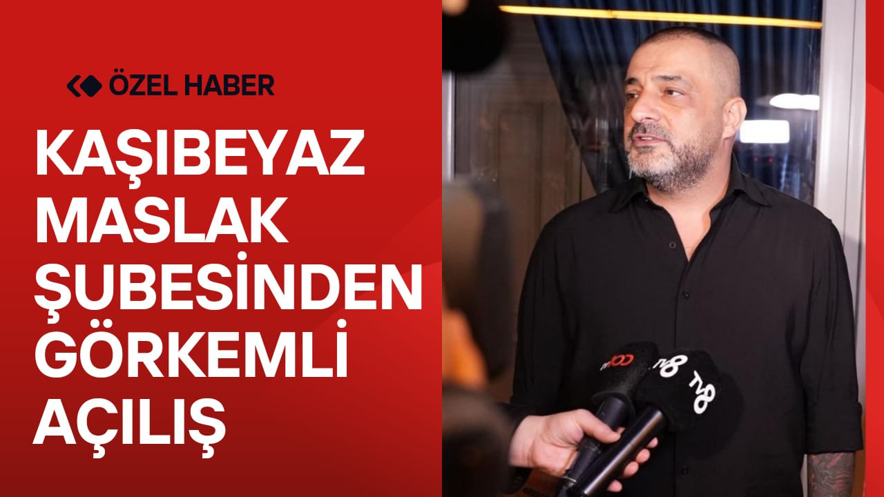 KAŞIBEYAZ MASLAK ŞUBESİNDEN GÖRKEMLİ AÇILIŞ