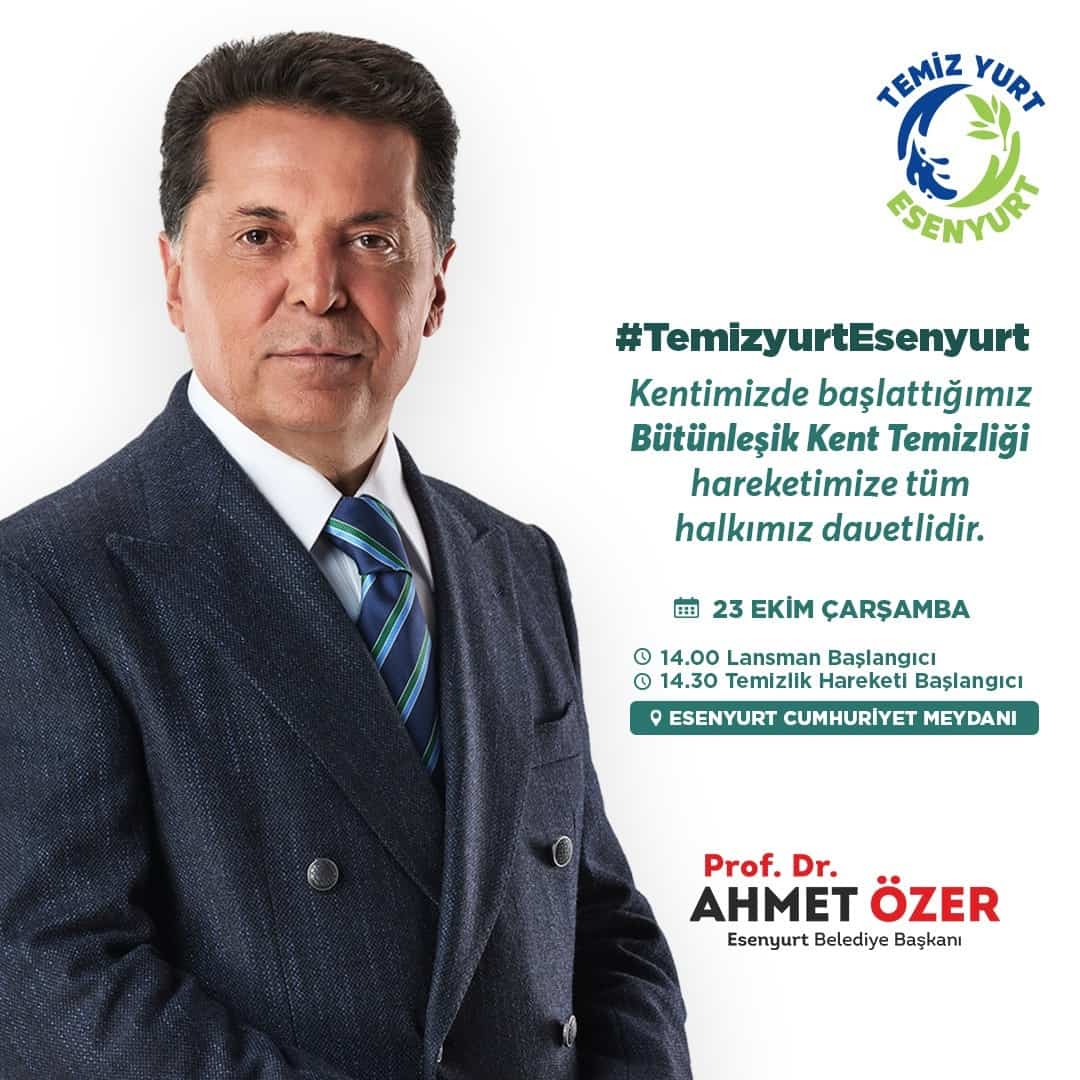 TEMİZ YURT ESENYURT SEFERBERLİĞİ BAŞLIYOR