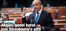 Akgün, genel kurul için Strasbourg’a gitti