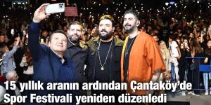 15 yıllık aranın ardından Çantaköy’de Spor Festivali yeniden düzenledi