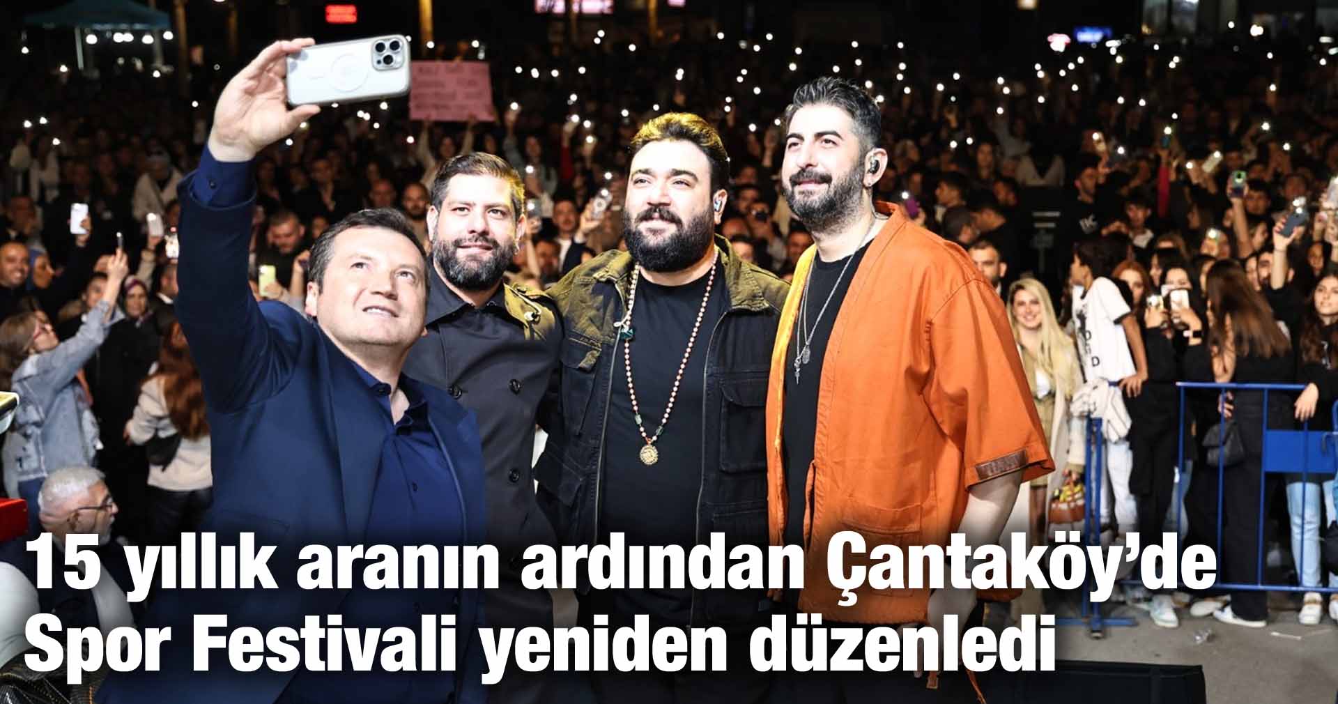 15 yıllık aranın ardından Çantaköy’de Spor Festivali yeniden düzenledi