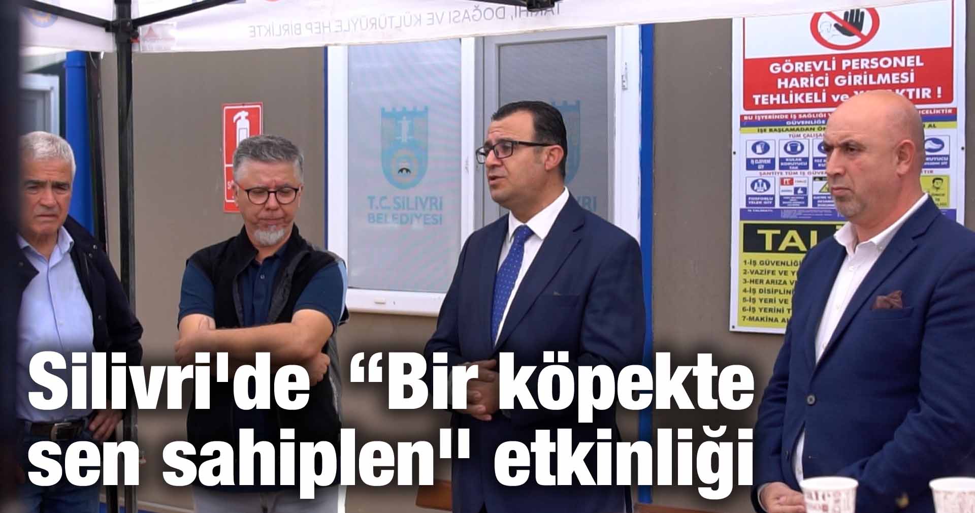 Silivri’de  “Bir köpekte sen sahiplen” etkinliği