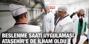 BESLENME SAATİ UYGULAMASI ATAŞEHİR’E DE İLHAM OLDU