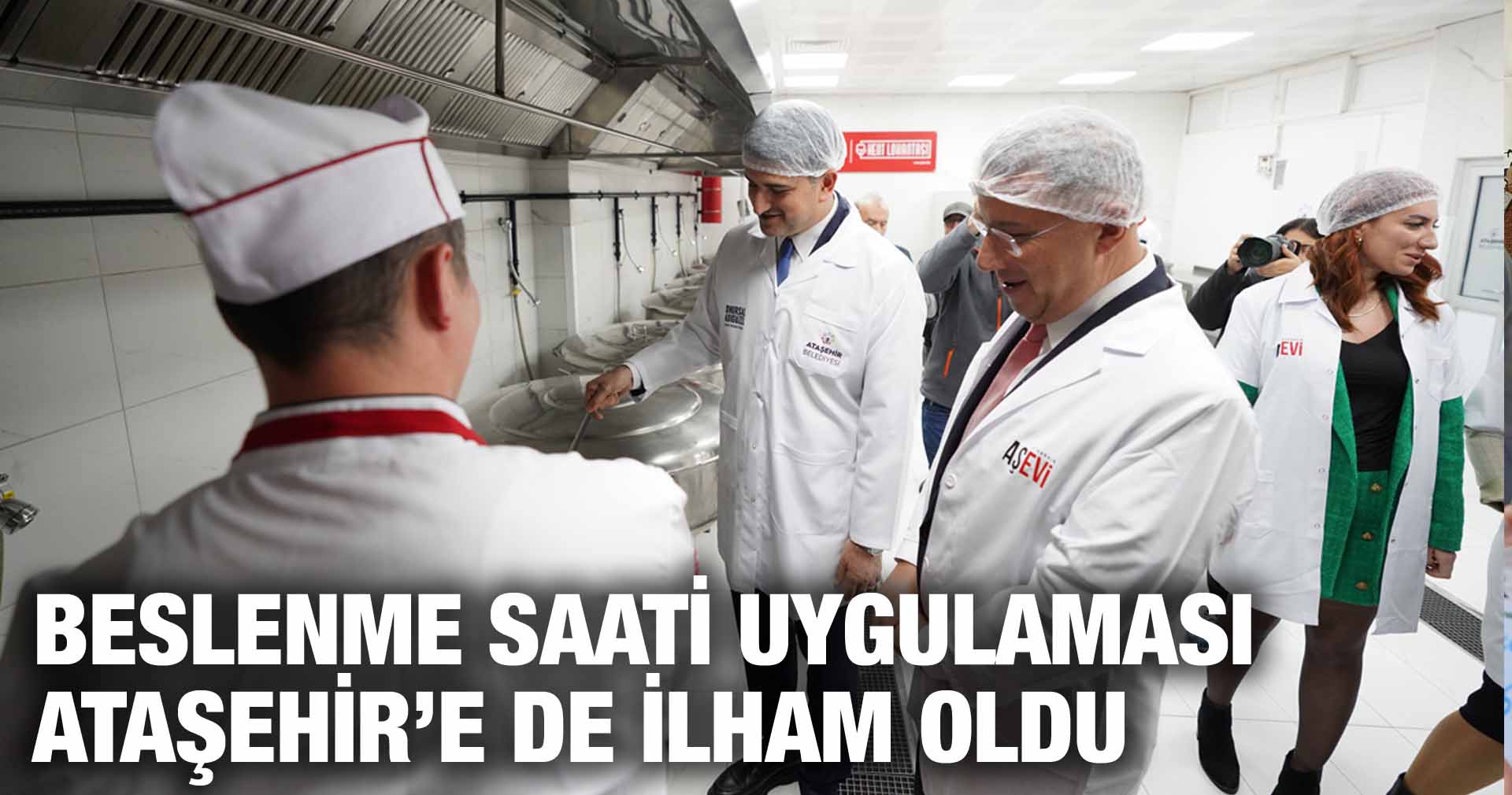 BESLENME SAATİ UYGULAMASI ATAŞEHİR’E DE İLHAM OLDU