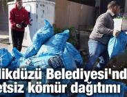 Beylikdüzü Belediyesi’nden ücretsiz kömür dağıtımı