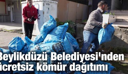 Beylikdüzü Belediyesi’nden ücretsiz kömür dağıtımı