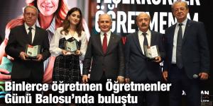 Binlerce öğretmen Öğretmenler Günü Balosu’nda buluştu