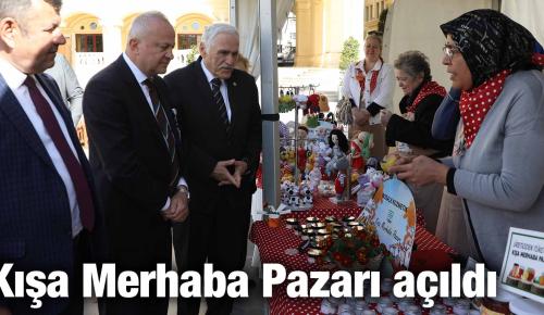 Kışa Merhaba Pazarı Büyükçekmece’de açıldı