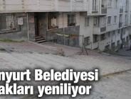 Esenyurt Belediyesi sokakları yeniliyor