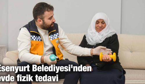 Esenyurt Belediyesi’nden evde fizik tedavi