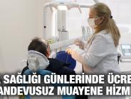 HALK SAĞLIĞI GÜNLERİNDE ÜCRETSİZ VE RANDEVUSUZ MUAYENE HİZMETİ