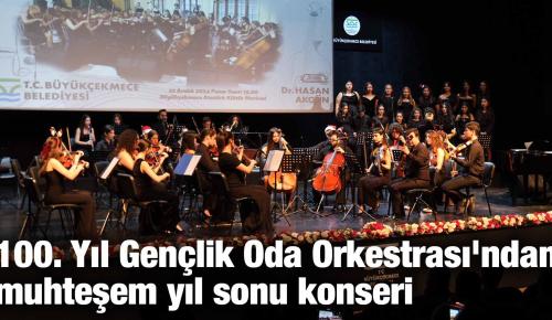 100. Yıl Gençlik Oda Orkestrası’ndan muhteşem yıl sonu konseri