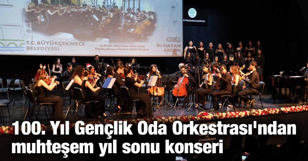 100. Yıl Gençlik Oda Orkestrası’ndan muhteşem yıl sonu konseri