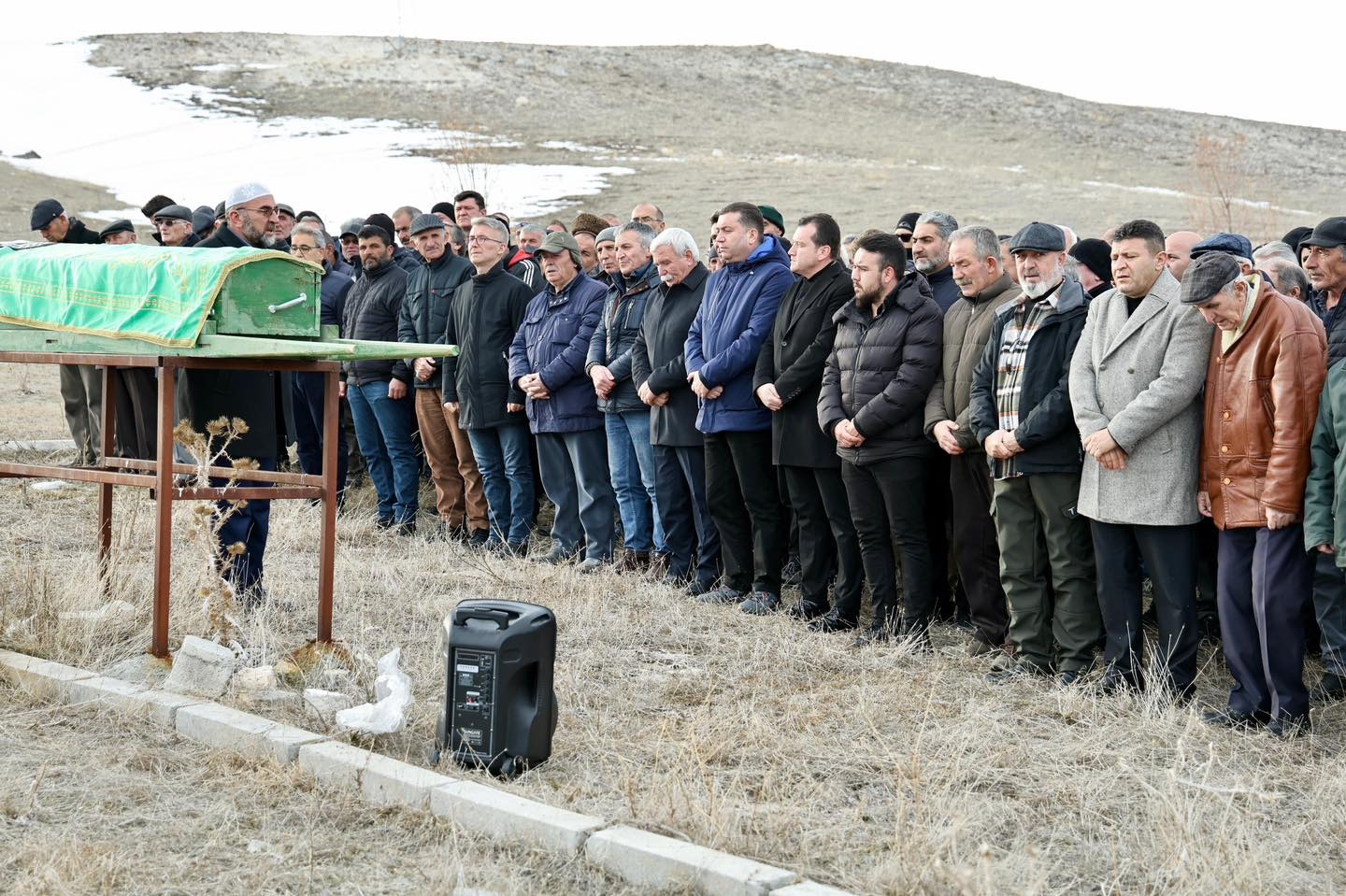 Balcıoğlu, Kaymakam Toğan’ı Acılı Gününde Yalnız Bırakmadı