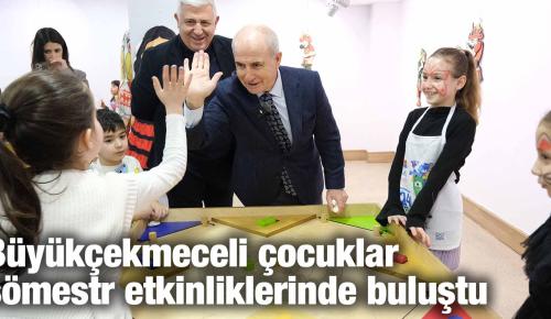 Büyükçekmeceli çocuklar sömestr etkinliklerinde buluştu