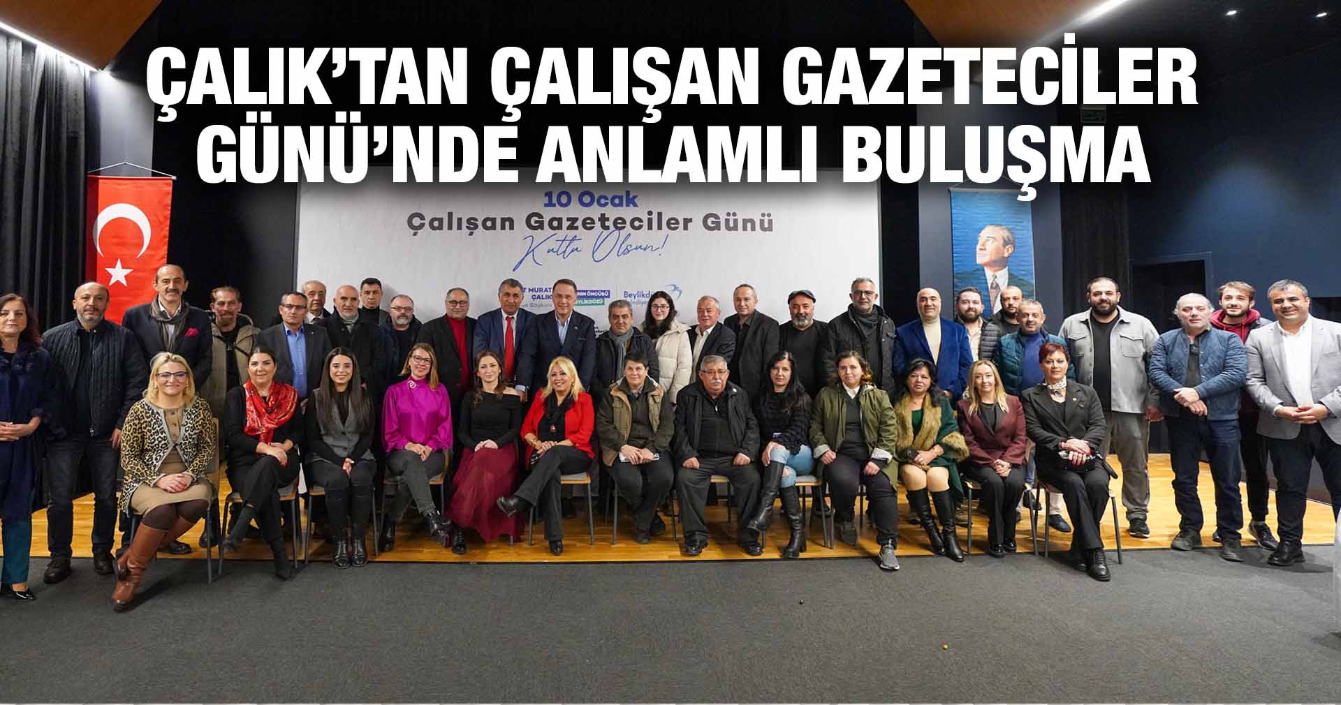 ÇALIK’TAN ÇALIŞAN GAZETECİLER GÜNÜ’NDE ANLAMLI BULUŞMA