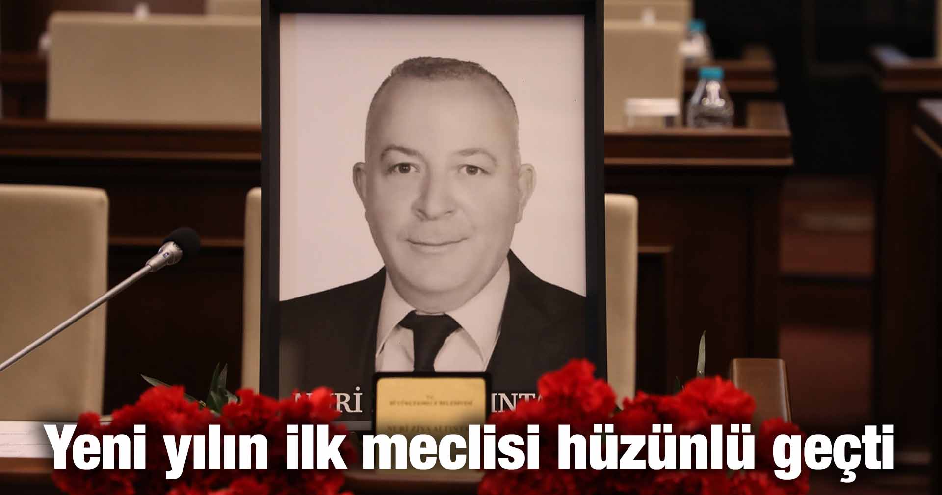 Yeni yılın ilk meclisi hüzünlü geçti