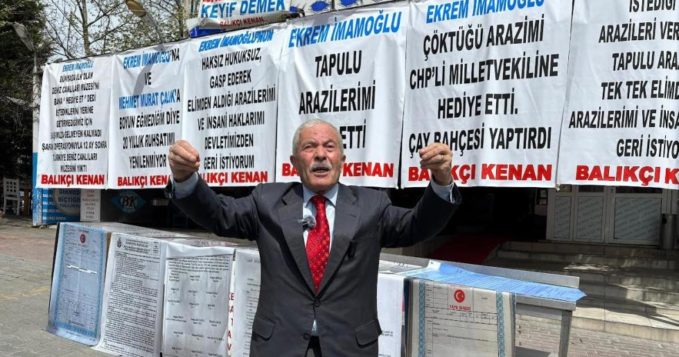Balıkçı Kenan Ekrem İmamoğlu’nun usulsüzlüklerini belgeleriyle anlattı