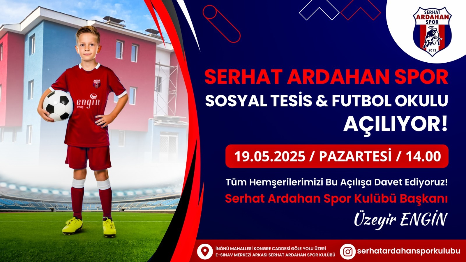 ARDAHAN’DA BİR İLK; ‘ 19 MAYIS’TA AÇILIYOR’