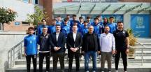 Başkan Balcıoğlu, U17 takımını misafir etti