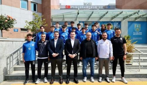 Başkan Balcıoğlu, U17 takımını misafir etti