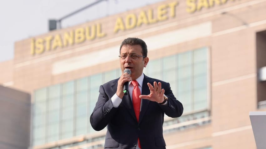 İMAMOĞLU “ADALET ELİ, ŞANTAJ ARACINA DÖNÜŞTÜRÜLDÜ”